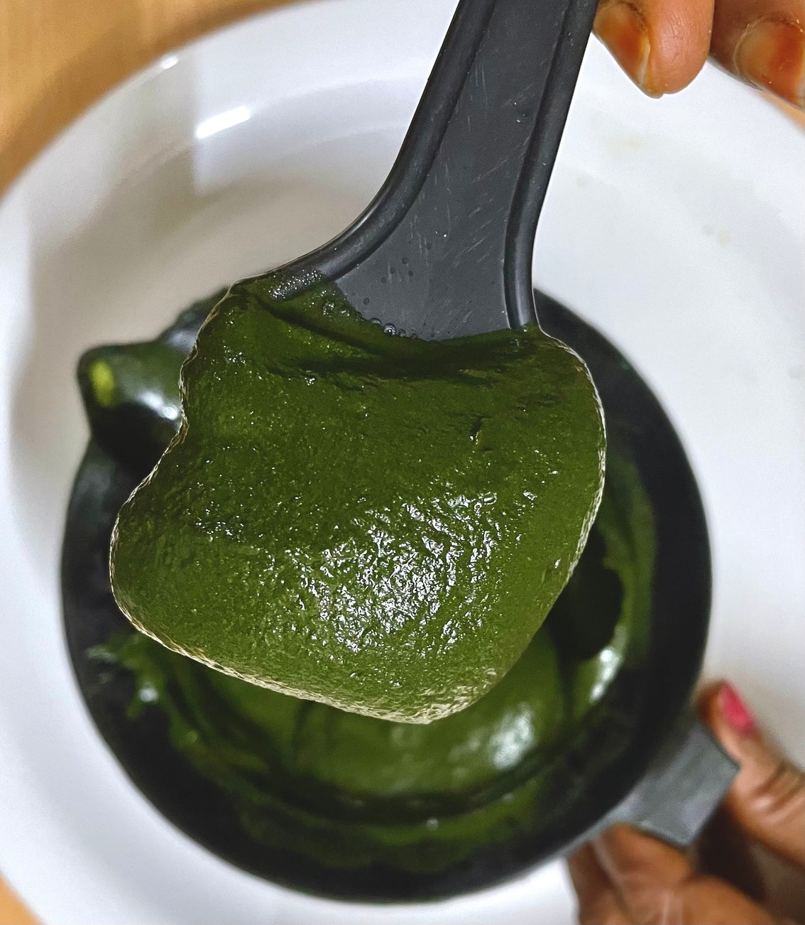 Olume Shine - Natural Black Hair Color - 220g - For Women & Men