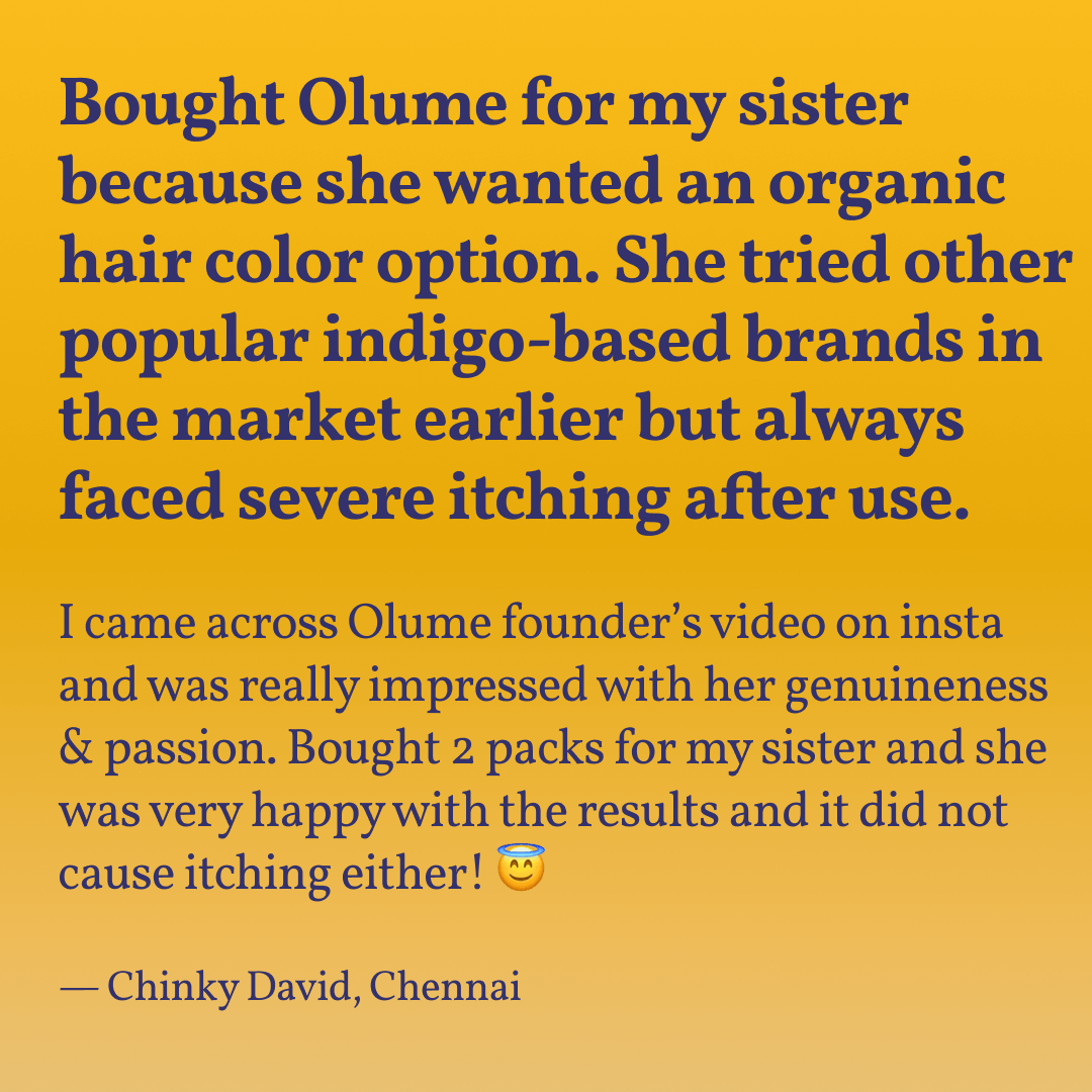 Olume Shine - Natural Black Hair Color - 220g - For Women & Men